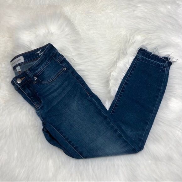 Henry & Belle Cropped Skinny Distressed Jeans 25 - Picture 4 of 15